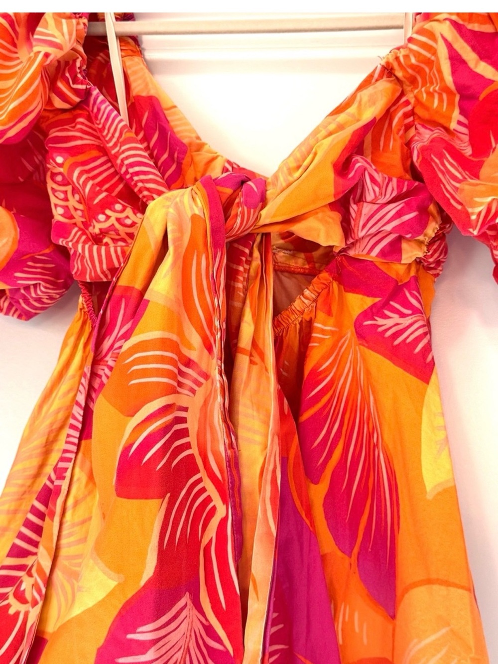 FARM RIO Summer Garden Dress Floral Rafiant Pink & Orange
sz m
Cotton - Picture 8 of 13